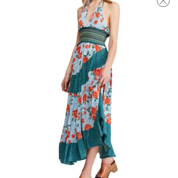 Free People Dresses & Skirts - Free People Gabriela Halter Dress, Size XSmall Free People Dresses & Skirts - Free People Gabriela Halter Dress, Size XSmall